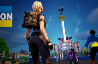 В онлайн-грі Fortnite відтворено майдан Незалежності. Проведений час на цій мапі перетворюється на донати для України