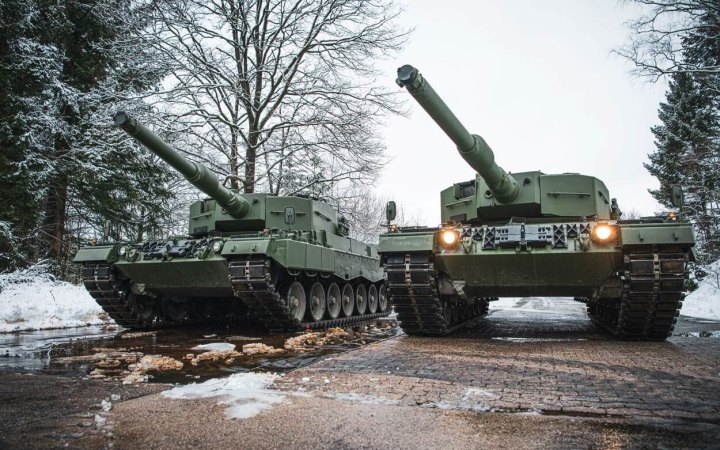 Rheinmetall відремонтував перші два танки Leopard, які придбали для України Данія і Нідерланди