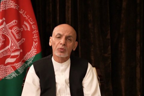 ​Президент Афганистана Гани, сбежавший после захвата страны талибами, записал видеообращение