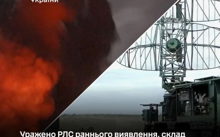 Сили оборони уразили РЛС раннього виявлення, склад боєприпасів, пункти управління БпЛА росіян