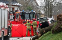 У Польщі через буревій загинуло 5 людей, серед них – двоє дітей