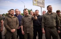 Зеленський прибув у Херсонську область (доповнено)