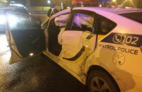 Пятеро полицейских получили травмы в Киеве и Ровно