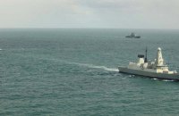 Британські ВМС три дні стежили за російськими кораблями та суднами тіньового флоту