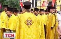 В центре Киева собрались сторонники Филарета 