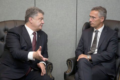 Порошенко назвал следующей целью Украины план действий по членству в НАТО (обновлено)