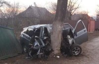 П'ятеро людей розбилися насмерть у селі біля Києва, в машині знайшли недопиту пляшку горілки