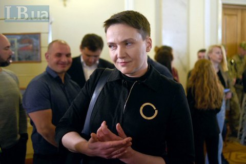 Савченко не дозволили відвідати окуповану Горлівку