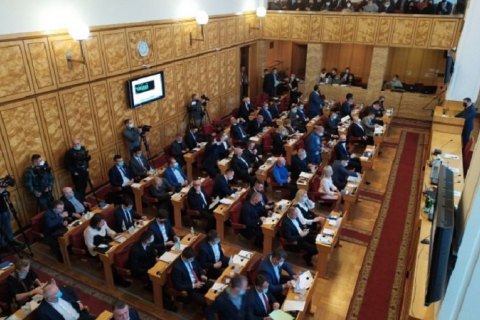 ​Партія угорців пішла з першого засідання Закарпатської облради