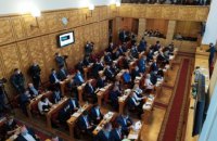​Партія угорців пішла з першого засідання Закарпатської облради
