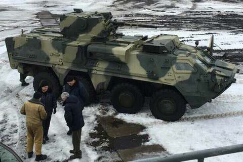 Украинские БТР оснастят немецкими двигателями