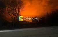 Російський військовий  РФ "Борисоглєбськ" опинився під ракетною атакою