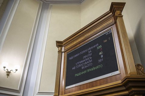 Рада разблокировала подписание закона о рынке электроэнергии