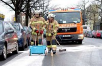 В Берлине машинное масло разлилось на 13 километров