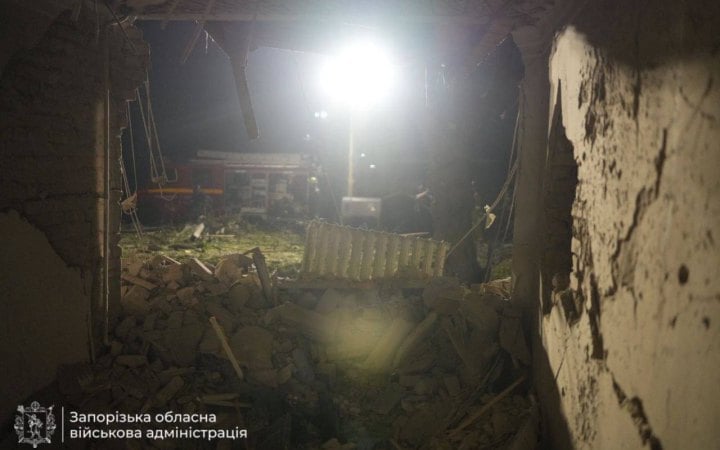 Через ворожу атаку по Запоріжжю вісім людей поранені, серед них – двоє дітей