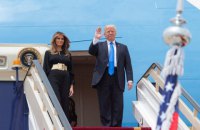 Трамп начал свое первое зарубежное турне с Саудовской Аравии