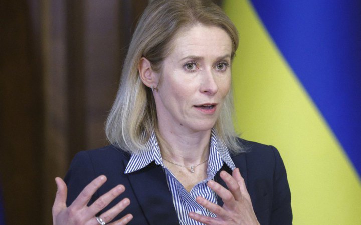 Кая Каллас відхилила кандидатуру Шредера як перемовника між РФ та Україною
