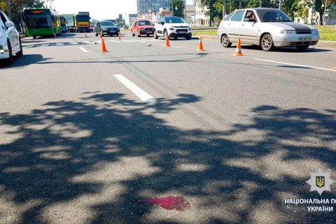 Женщина сбила ребенка на пешеходном переходе в Харькове