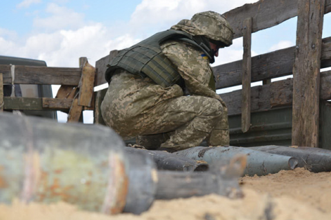 Военные начали утилизацию боеприпасов в Балаклее
