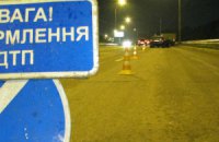 В Харькове автобус с пассажирами влетел в микроавтобус