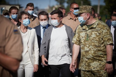 Зеленський: Угода про повне та всеосяжне припинення вогню на Донбасі очікує підписання всіма сторонами "Нормандського формату"