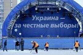 "Майдан" под ЦИКом разошелся