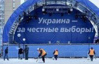 "Майдан" под ЦИКом разошелся