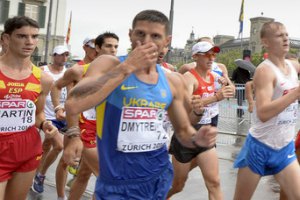Украинский ходок на ЧЕ остановился в сантиметрах от медали