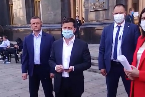 Зеленський пообіцяв страйкуючим шахтарям розібратися з боргами "Центренерго"
