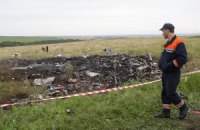 На месте падения "Боинга" нашли новые останки