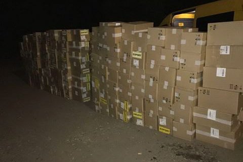 В Донецкой области задержали партию контрафактных сигарет из ОРДЛО на 1,5 млн гривен