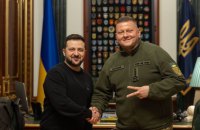 Залужний повідомив про зустріч із президентом і рішення про зміни. Зеленський каже: пропонував бути в команді