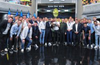 "Шахтарю" вручили золоті медалі чемпіонату УПЛ