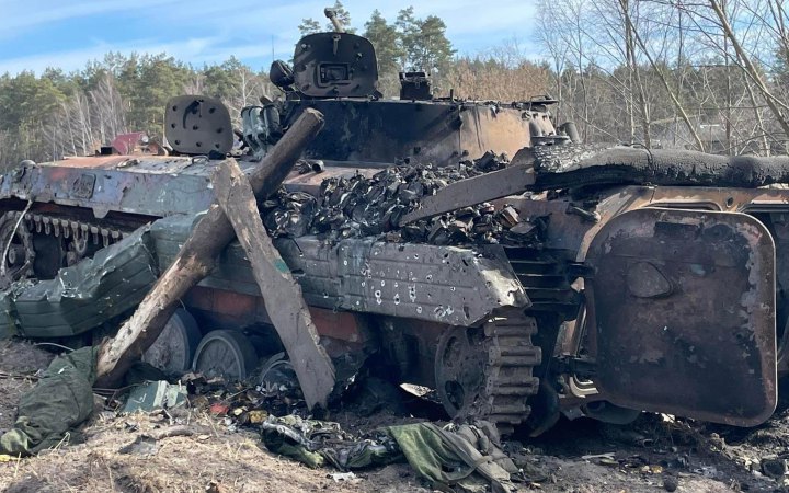 За минулу добу ЗСУ ліквідували ще 150 окупантів, два танки та два гвинтокрили, – Генштаб ЗСУ