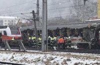 В Австрии столкнулись два поезда: есть погибший и пострадавшие