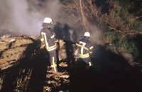 У Києві вночі горіло сміттєзвалище
