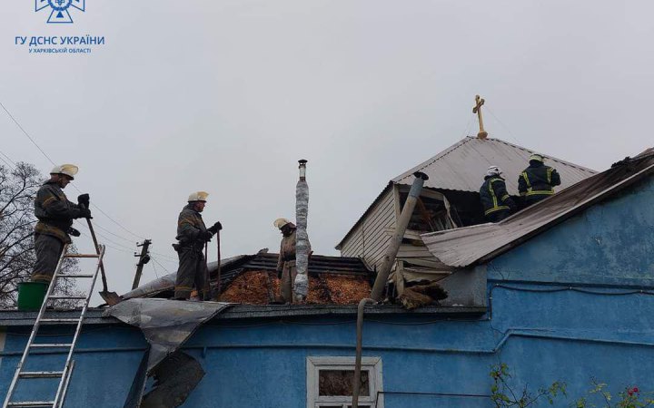 Обстріли росіян зруйнували єдину церкву у Киселівці на Херсонщині