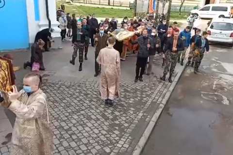Полиция открыла дело из-за крестного шествия в Самборе
