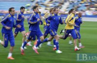Збірна України показалася на очі рідним уболівальникам