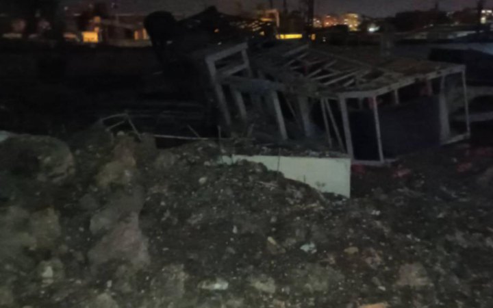 Ворог атакував припортову інфраструктуру Одещини