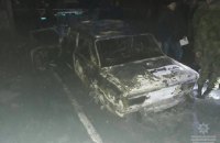 В Желтых Водах автомобиль с полицейскими обстреляли из гранатомета