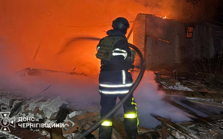 Росіяни били по Чернігівщині дронами та ракетами
