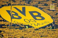 Фанати "Боруссії" традиційно відзначилися феєричним шоу на матчі Ліги чемпіонів