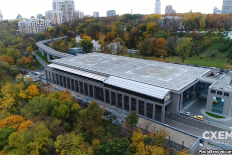 Вертолетная площадка Януковича оказалась не подконтрольной государству 
