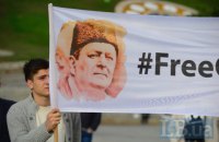 На Майдане собрался митинг в поддержку Чийгоза