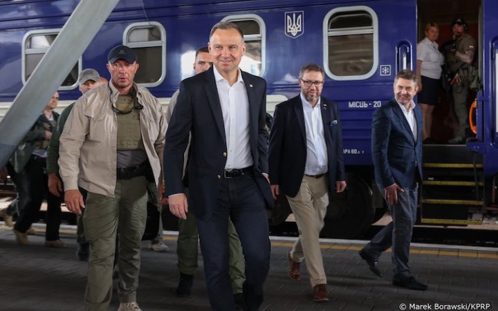До Києва прибув президент Польщі Анджей Дуда