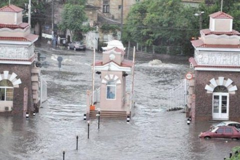В Одессе за два дня выпала месячная норма осадков
