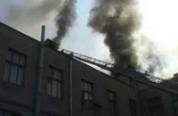 Вчера в Днепропетровске горел баптистский храм