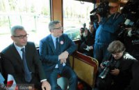 Президент Польши попал в ДТП на ретро-трамвае