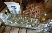 В Киеве изъяли 26 тонн контрафактного алкоголя